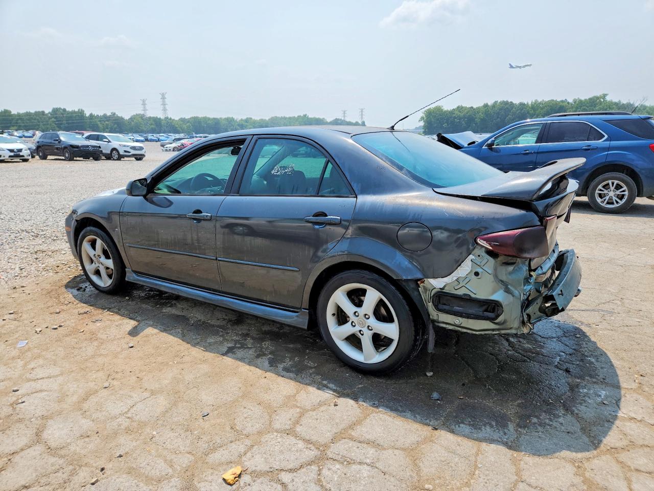 2005 Mazda 6 I Gray vin: 1YVHP80C655M76488