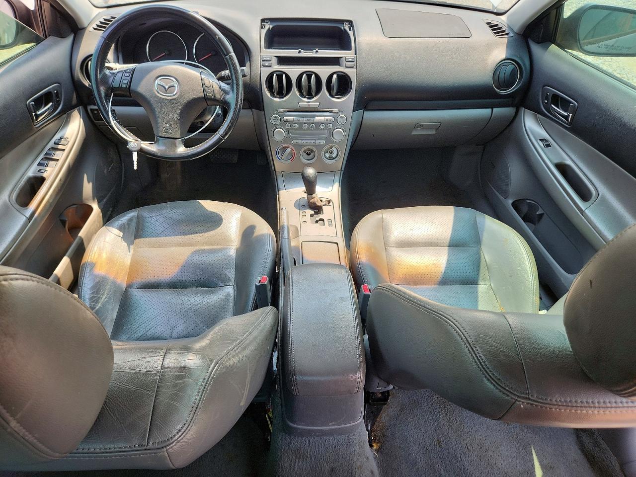 2005 Mazda 6 I Gray vin: 1YVHP80C655M76488
