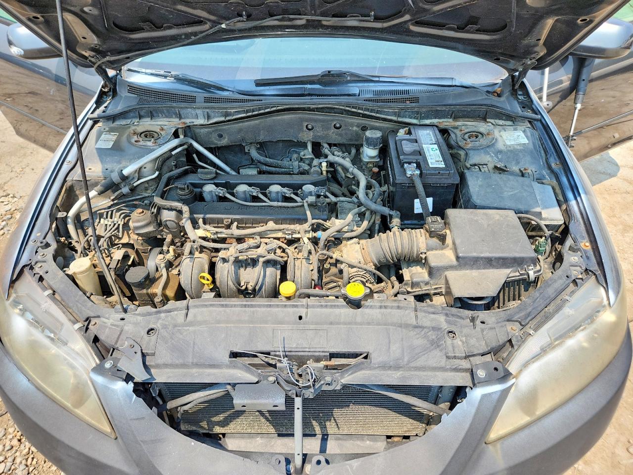 2005 Mazda 6 I Gray vin: 1YVHP80C655M76488