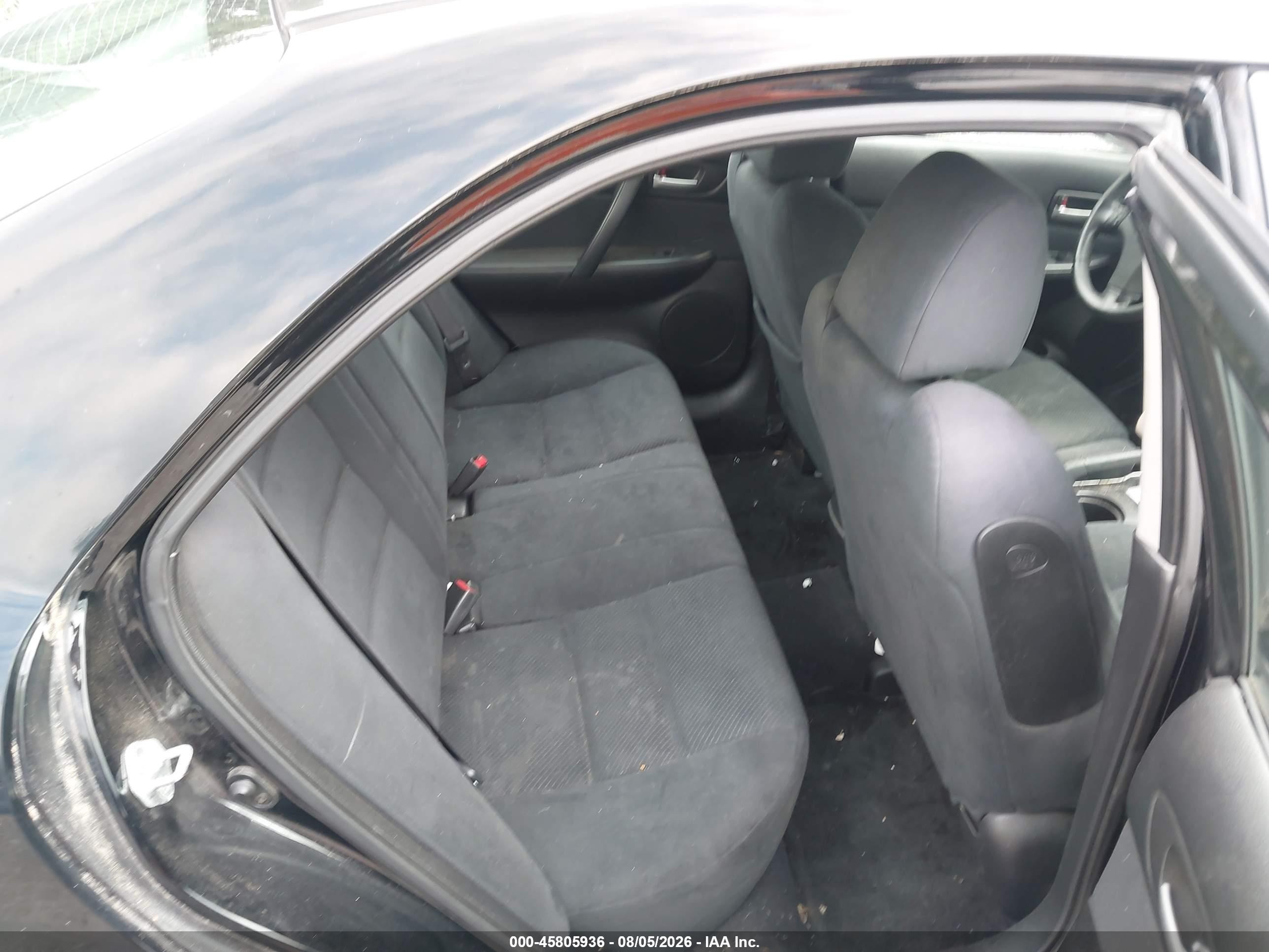 2006 Mazda Mazda6 Sport I Черный vin: 1YVHP80C665M38972