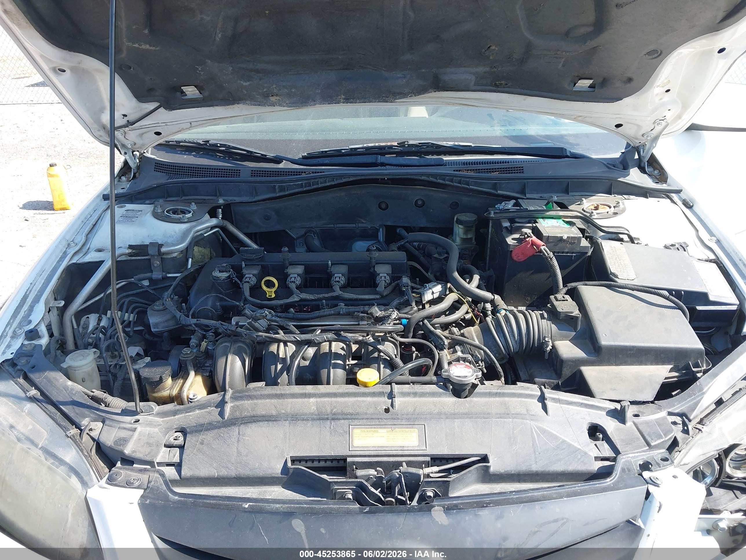 2007 Mazda Mazda6 I Sport Ve Белый vin: 1YVHP80C675M04693