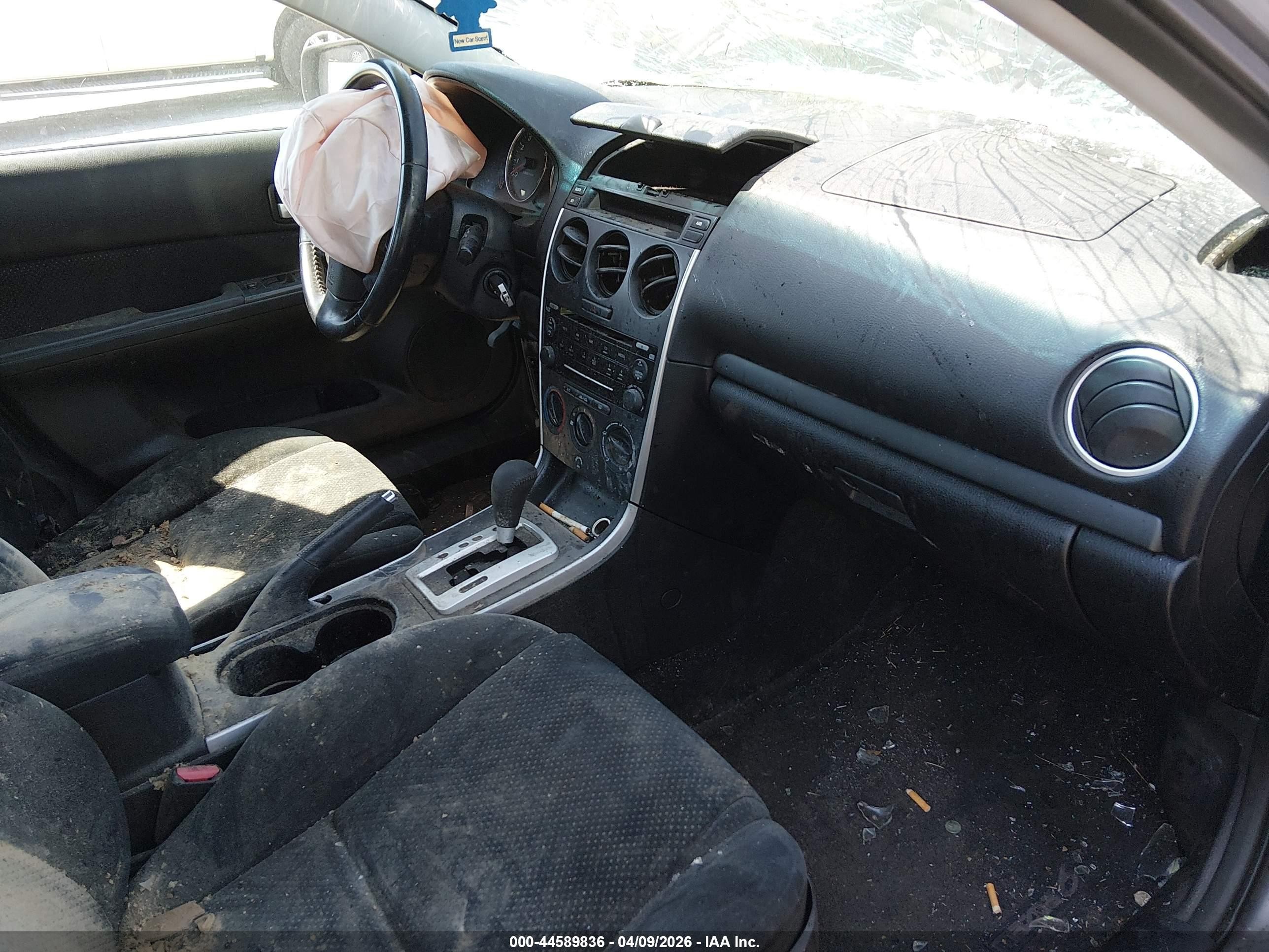 2007 Mazda Mazda6 I Sport Ve Gray vin: 1YVHP80C675M53327