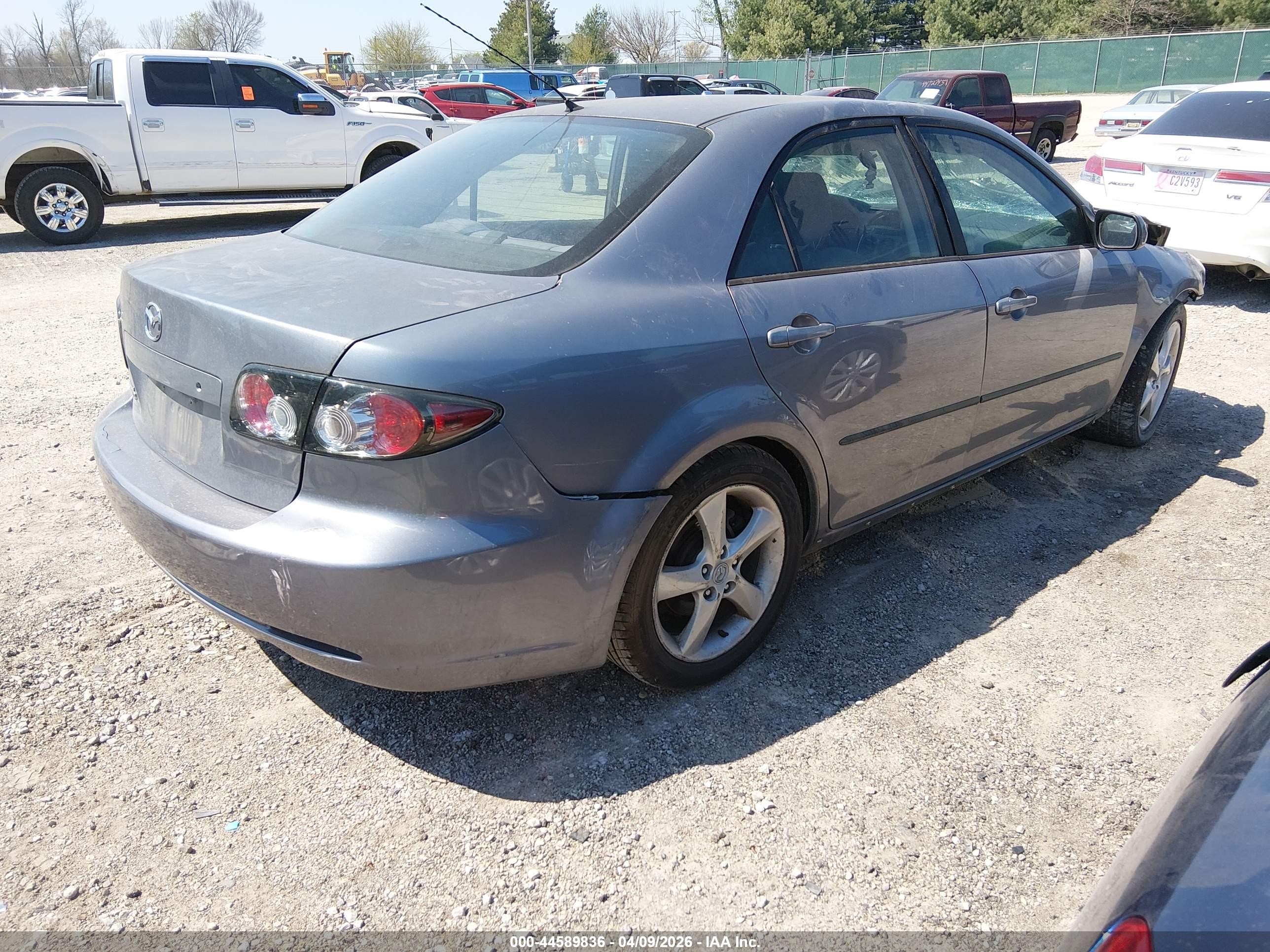 2007 Mazda Mazda6 I Sport Ve Gray vin: 1YVHP80C675M53327