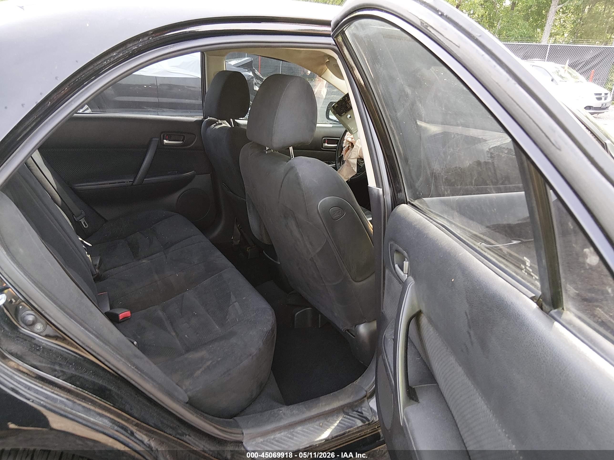 2007 Mazda Mazda6 I Sport Ve Black vin: 1YVHP80C675M58320
