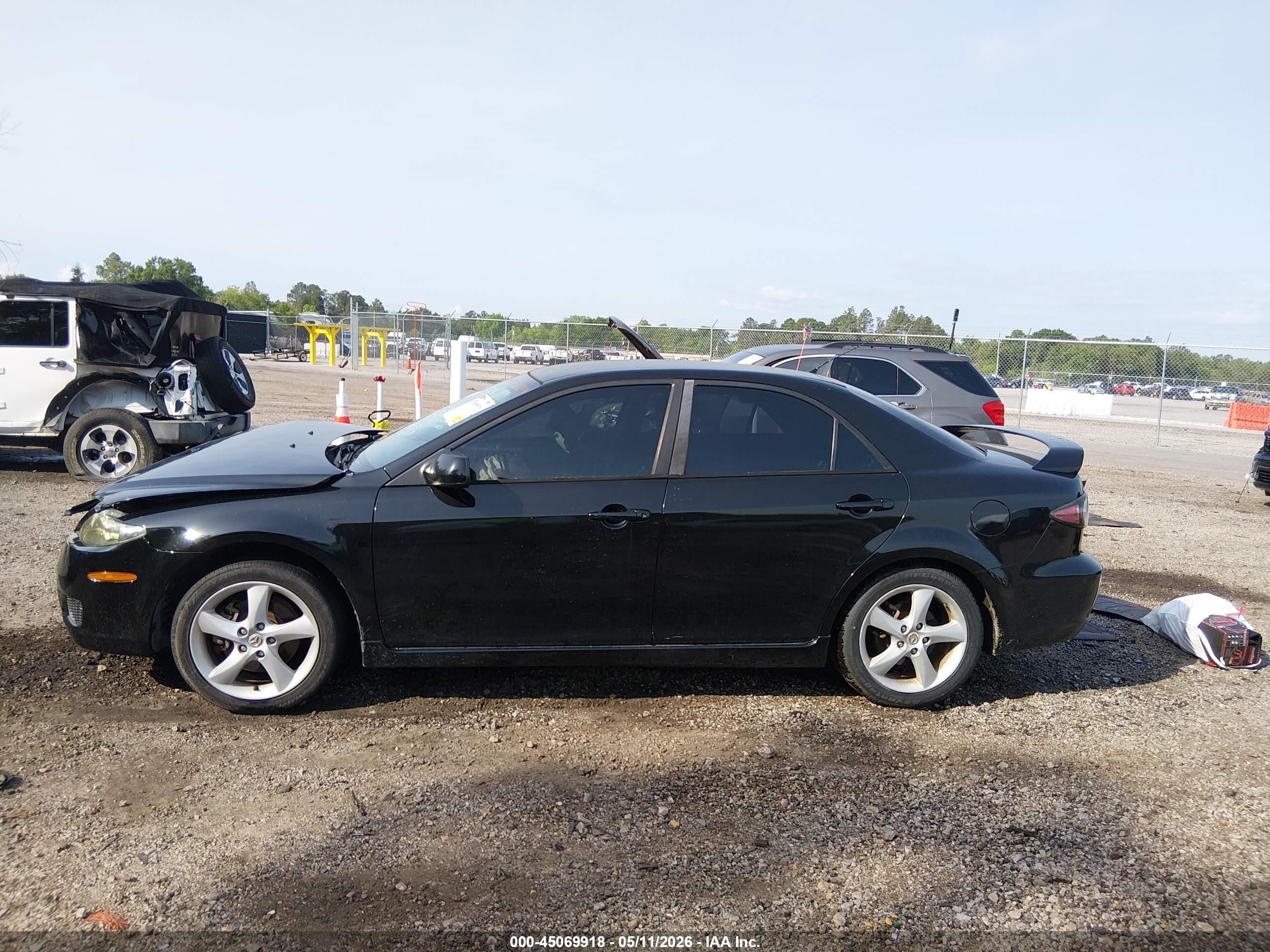 2007 Mazda Mazda6 I Sport Ve Black vin: 1YVHP80C675M58320