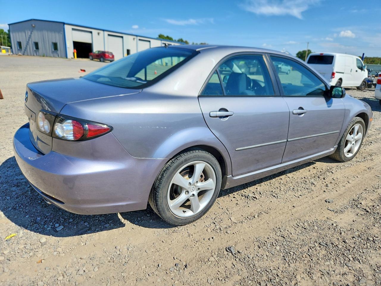 2008 Mazda 6 I Blue vin: 1YVHP80C685M01519