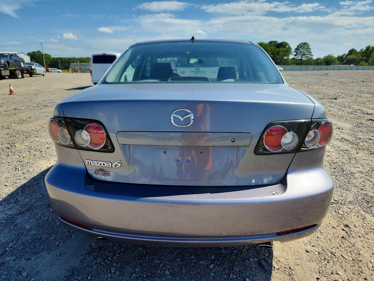 2008 Mazda 6 I Blue vin: 1YVHP80C685M01519