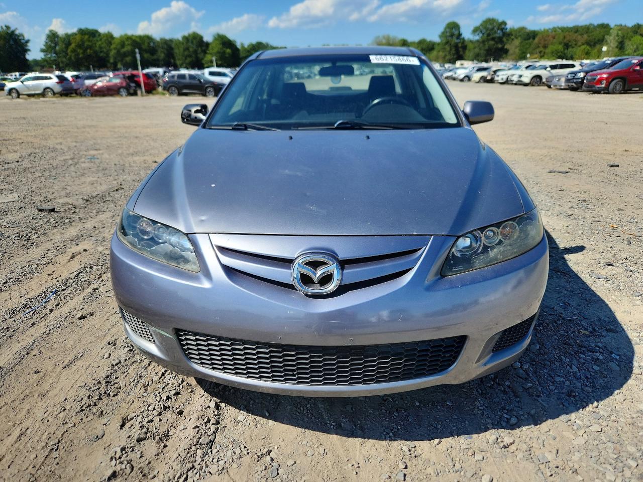 2008 Mazda 6 I Blue vin: 1YVHP80C685M01519