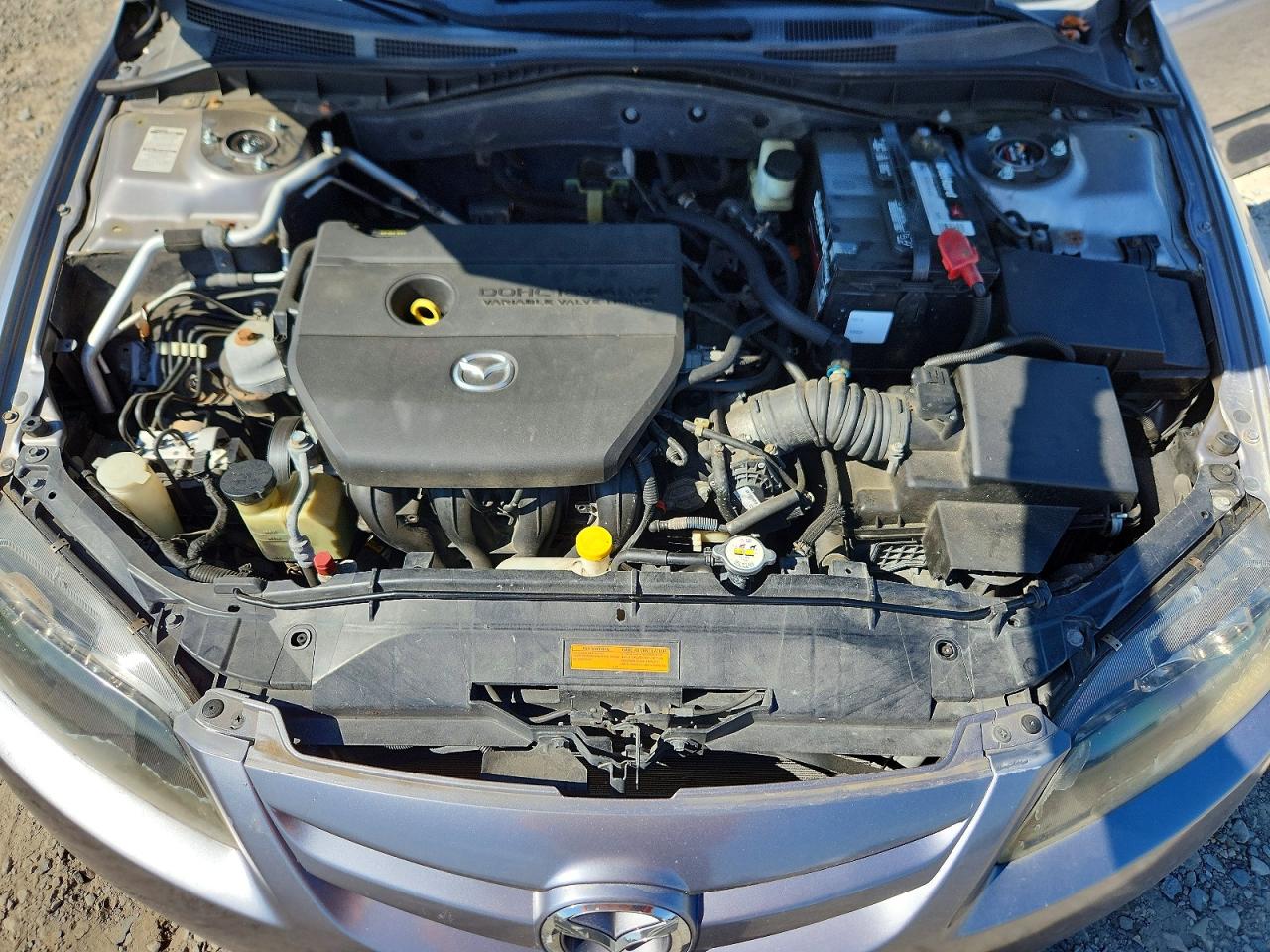 2008 Mazda 6 I Blue vin: 1YVHP80C685M01519