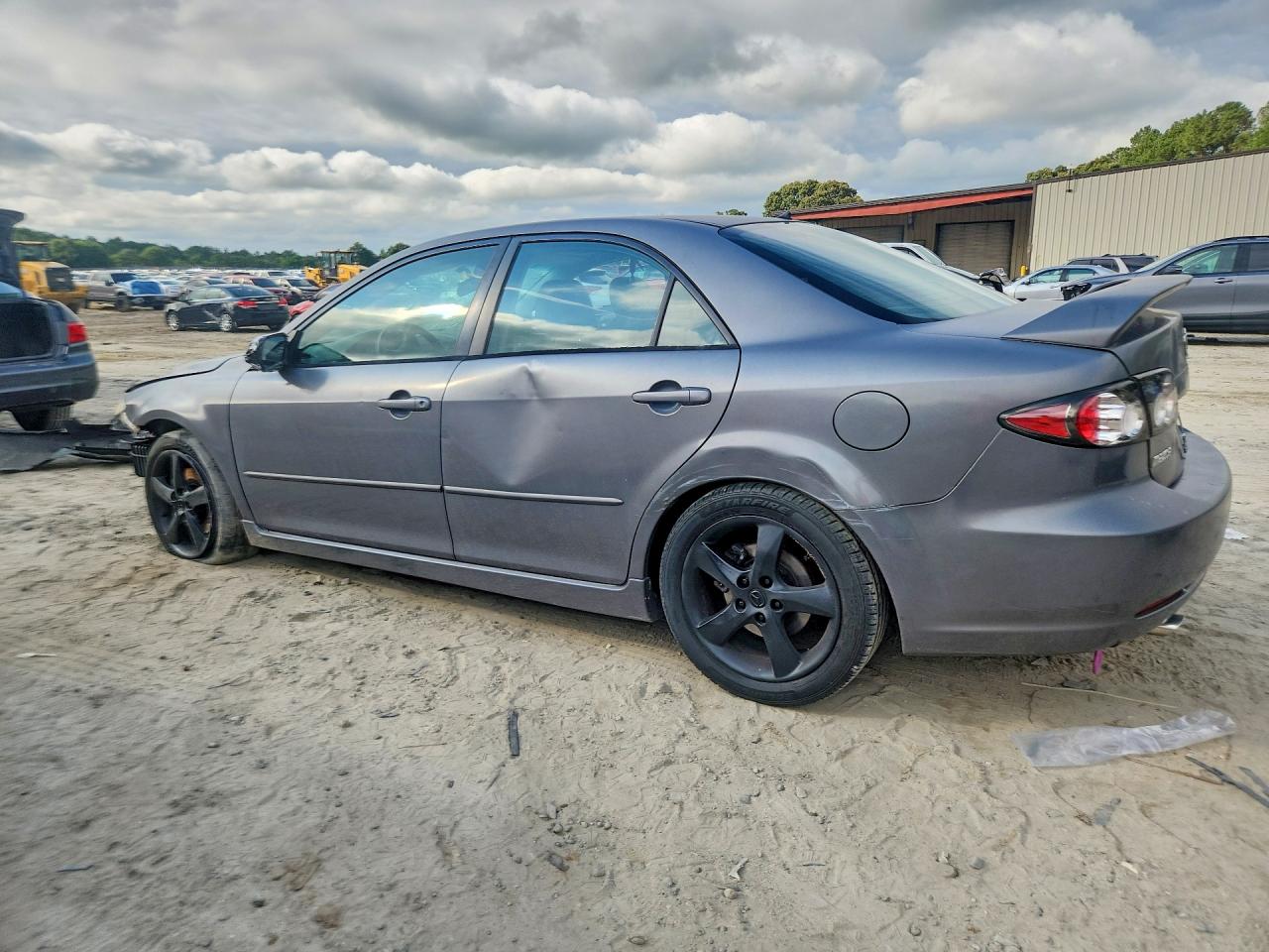 2008 Mazda 6 I Серый vin: 1YVHP80C685M15016