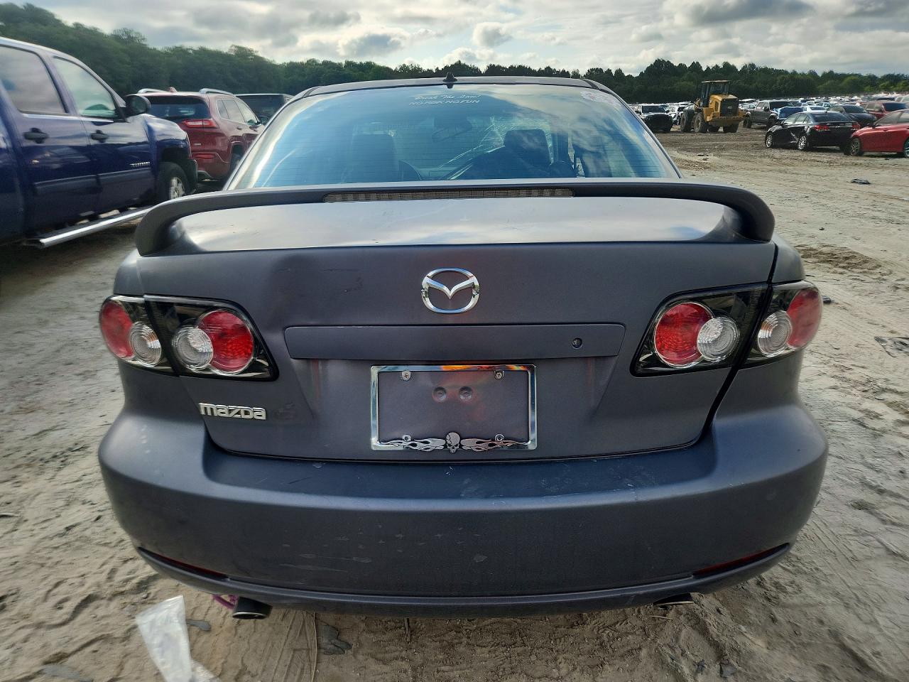 2008 Mazda 6 I Серый vin: 1YVHP80C685M15016
