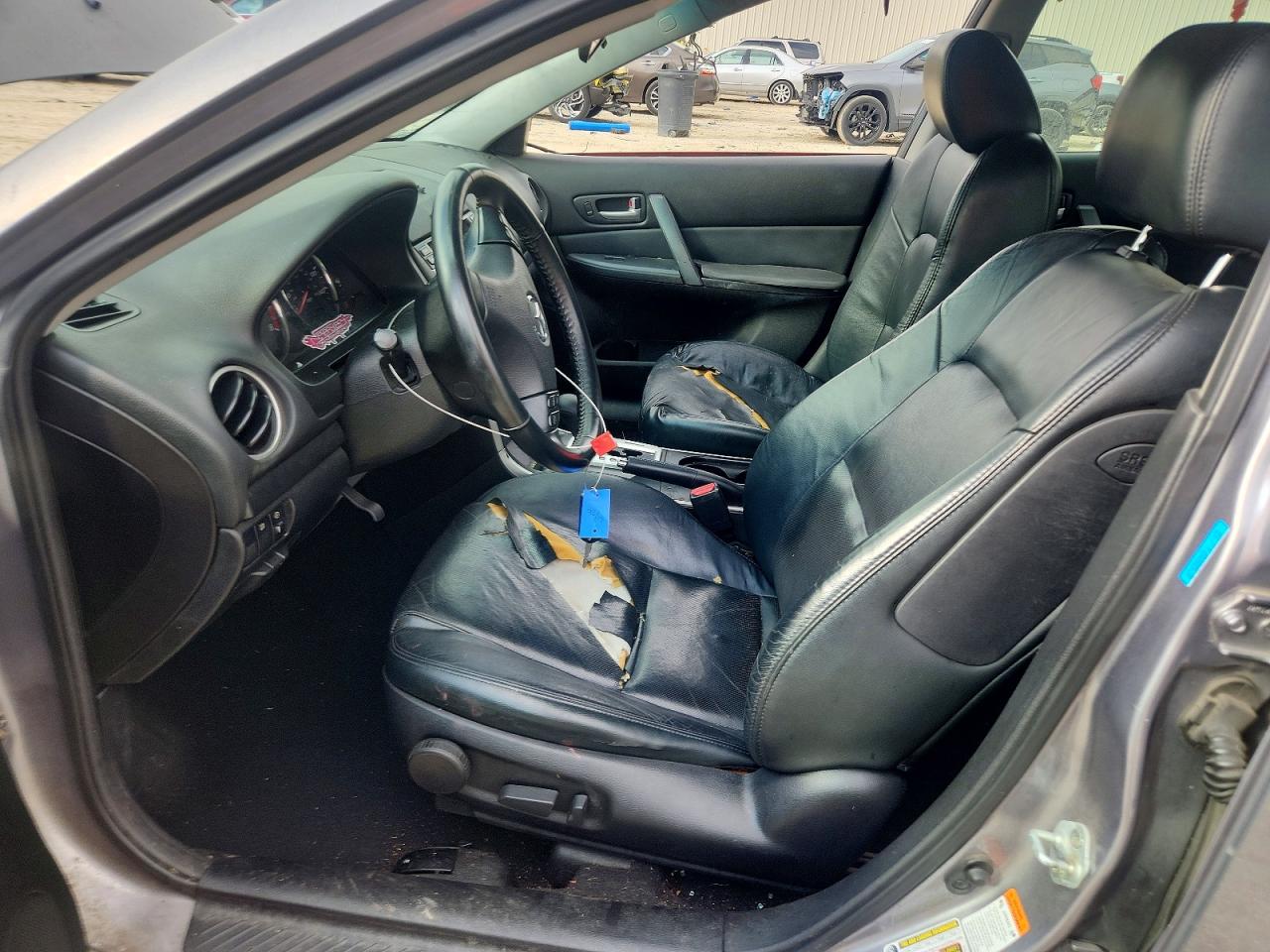 2008 Mazda 6 I Серый vin: 1YVHP80C685M15016