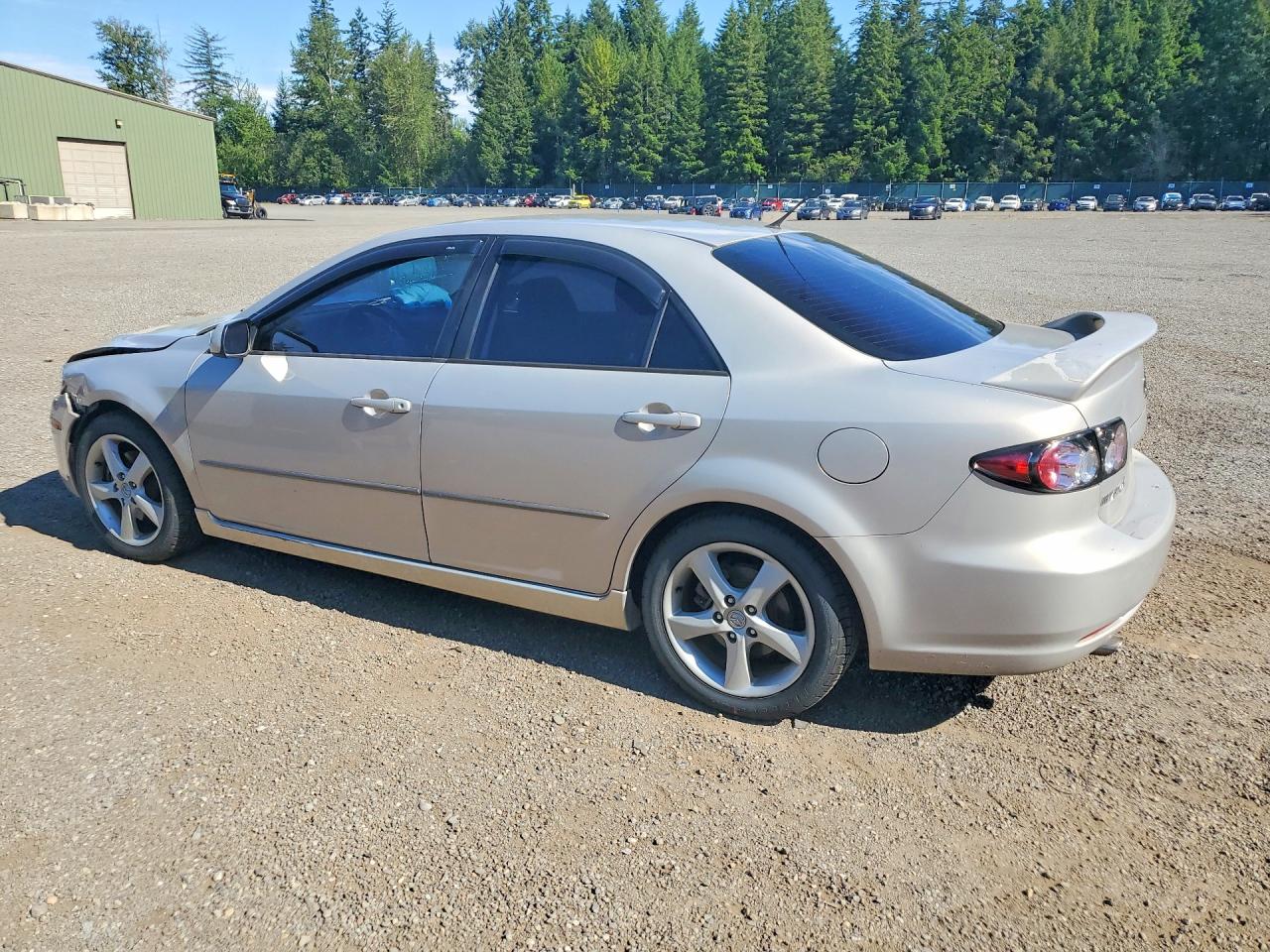 2007 Mazda 6 I Silver vin: 1YVHP80C775M04623