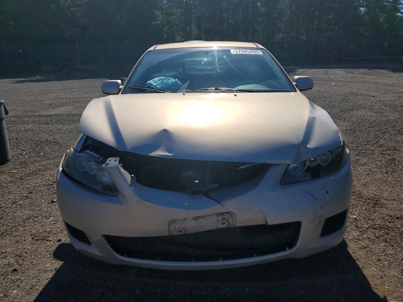 2007 Mazda 6 I Silver vin: 1YVHP80C775M04623