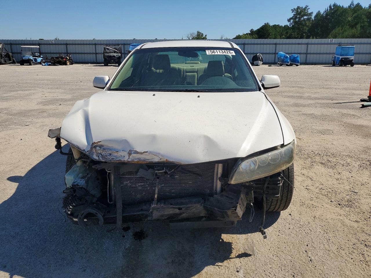 2007 Mazda 6 I Белый vin: 1YVHP80C775M22166