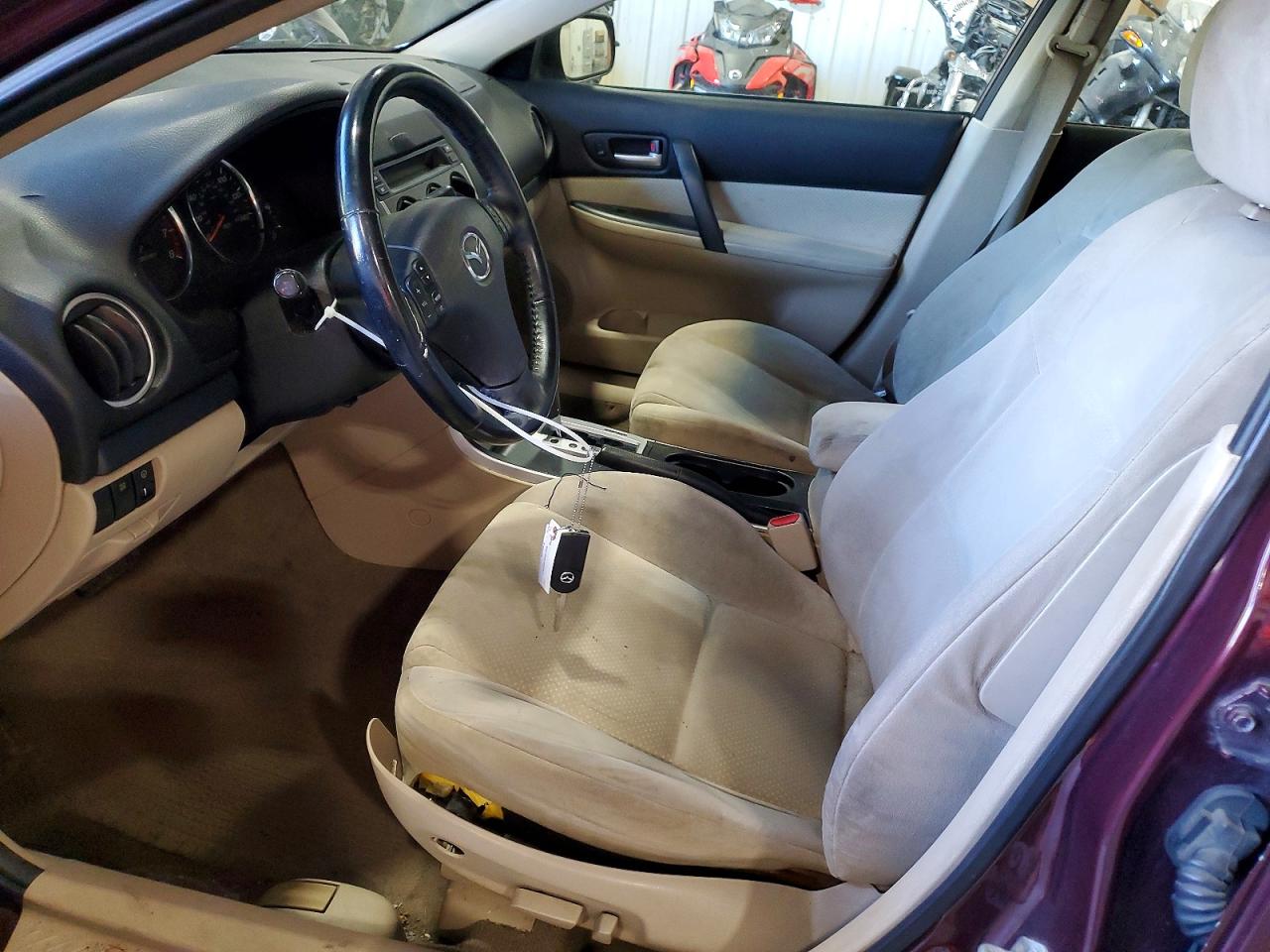 2007 Mazda 6 I Purple vin: 1YVHP80C775M39176