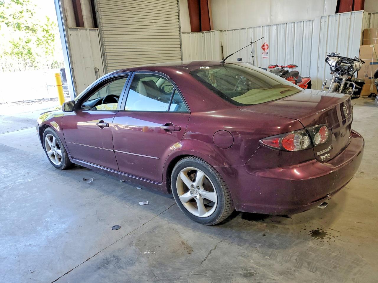 2007 Mazda 6 I Purple vin: 1YVHP80C775M39176