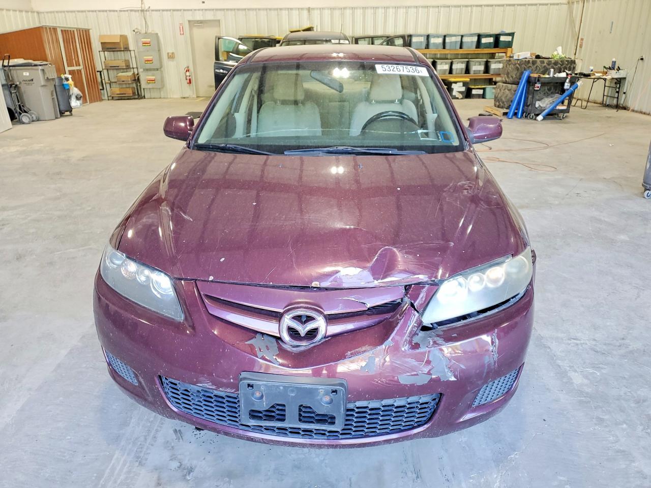 2007 Mazda 6 I Purple vin: 1YVHP80C775M39176