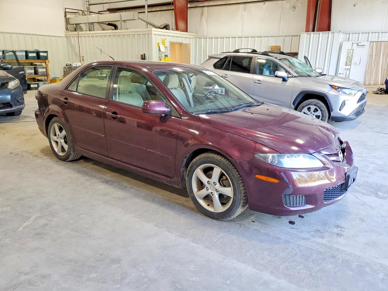 2007 Mazda 6 I Purple vin: 1YVHP80C775M39176