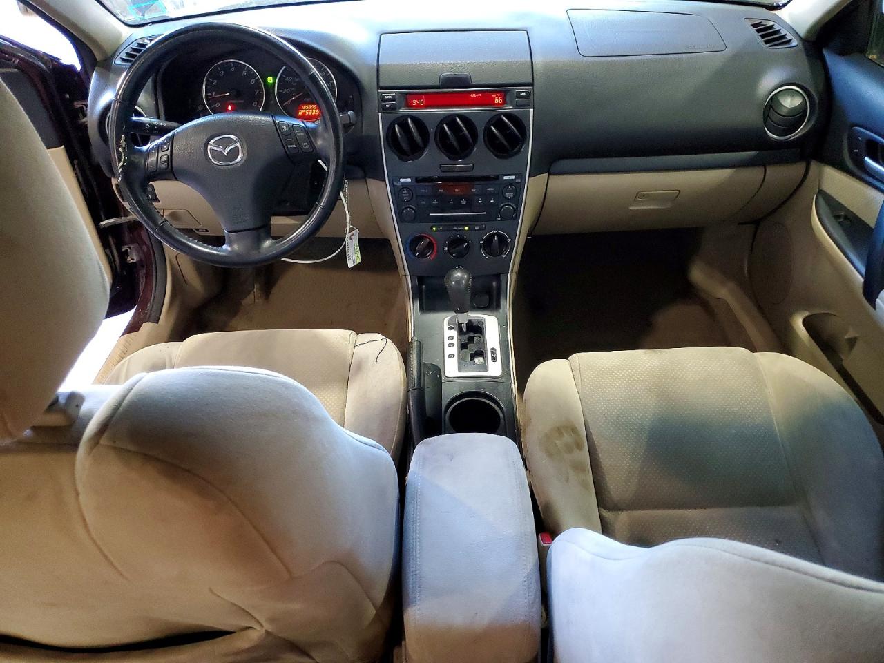 2007 Mazda 6 I Purple vin: 1YVHP80C775M39176