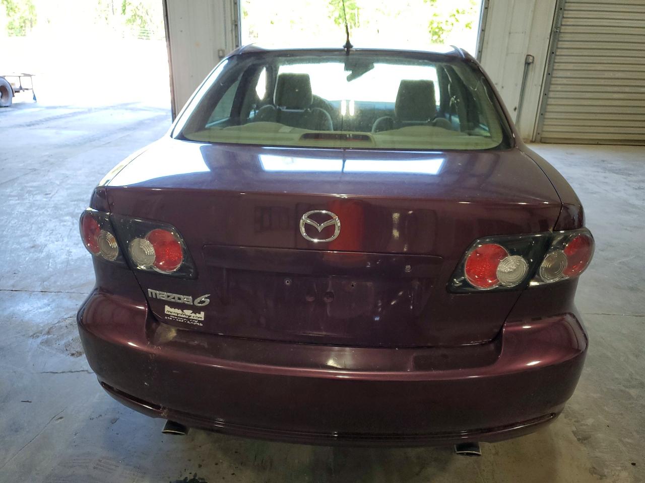 2007 Mazda 6 I Purple vin: 1YVHP80C775M39176