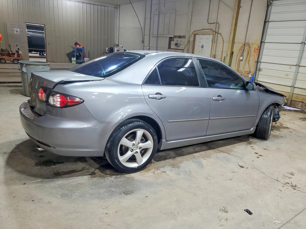 2007 Mazda 6 I Gray vin: 1YVHP80C775M52719