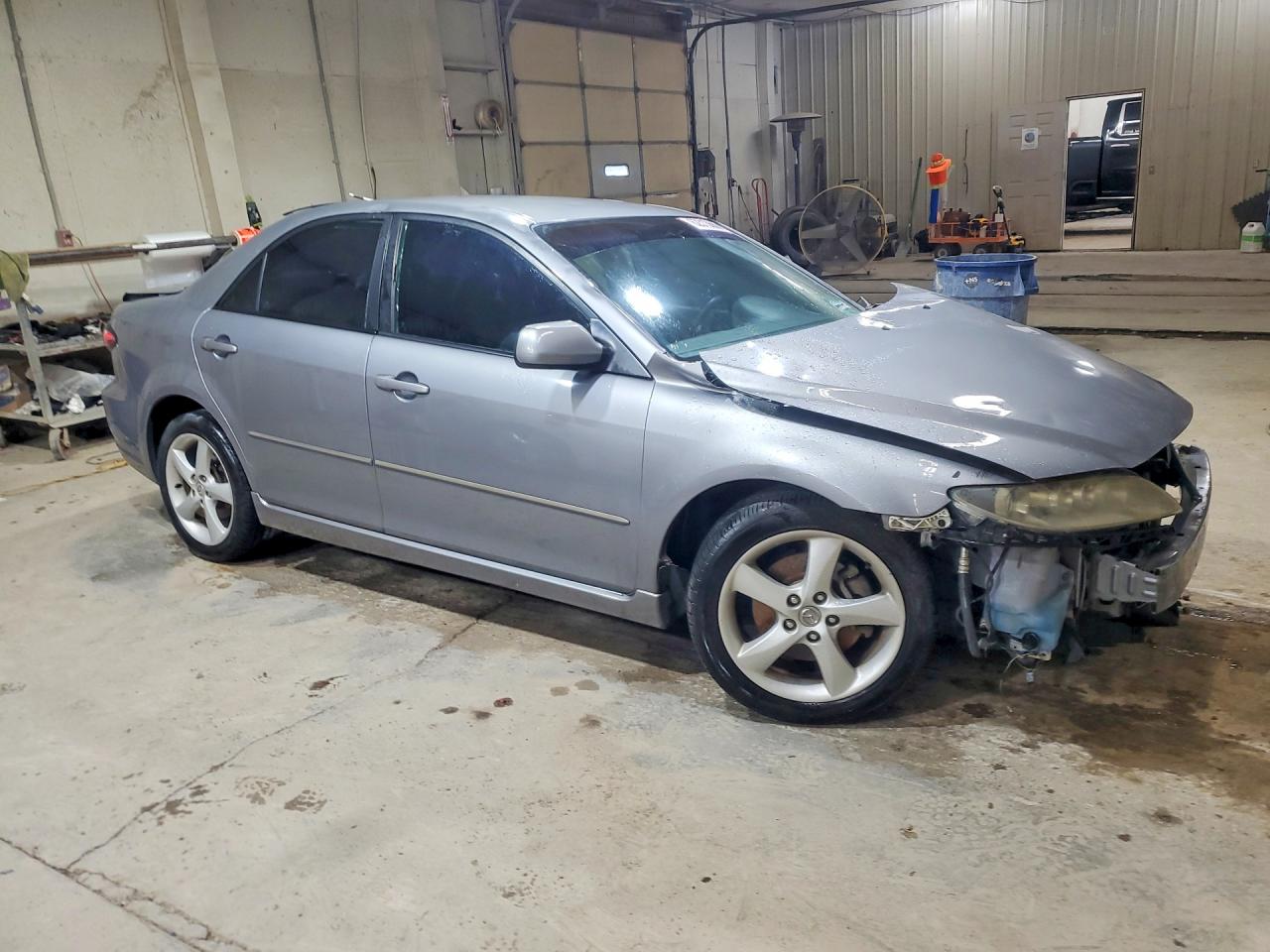 2007 Mazda 6 I Gray vin: 1YVHP80C775M52719