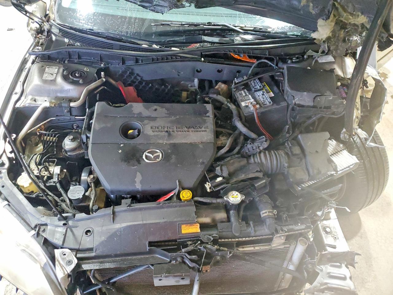 2007 Mazda 6 I Gray vin: 1YVHP80C775M52719