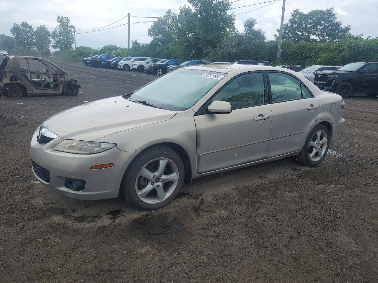 2008 Mazda 6 I Beige vin: 1YVHP80C785M07135