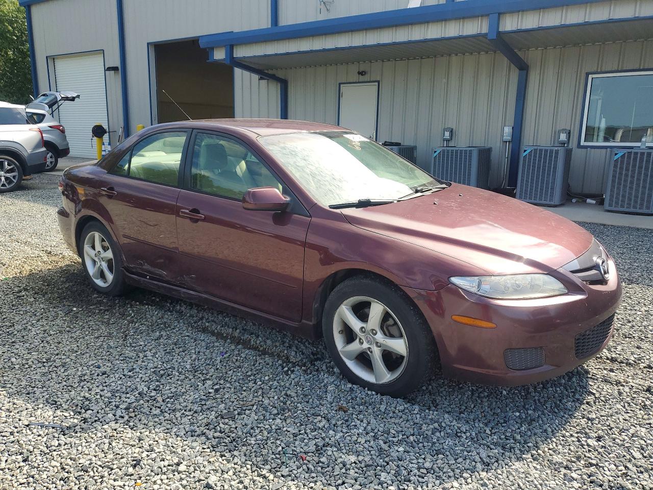 2008 Mazda 6 I Бордовый vin: 1YVHP80C785M32830