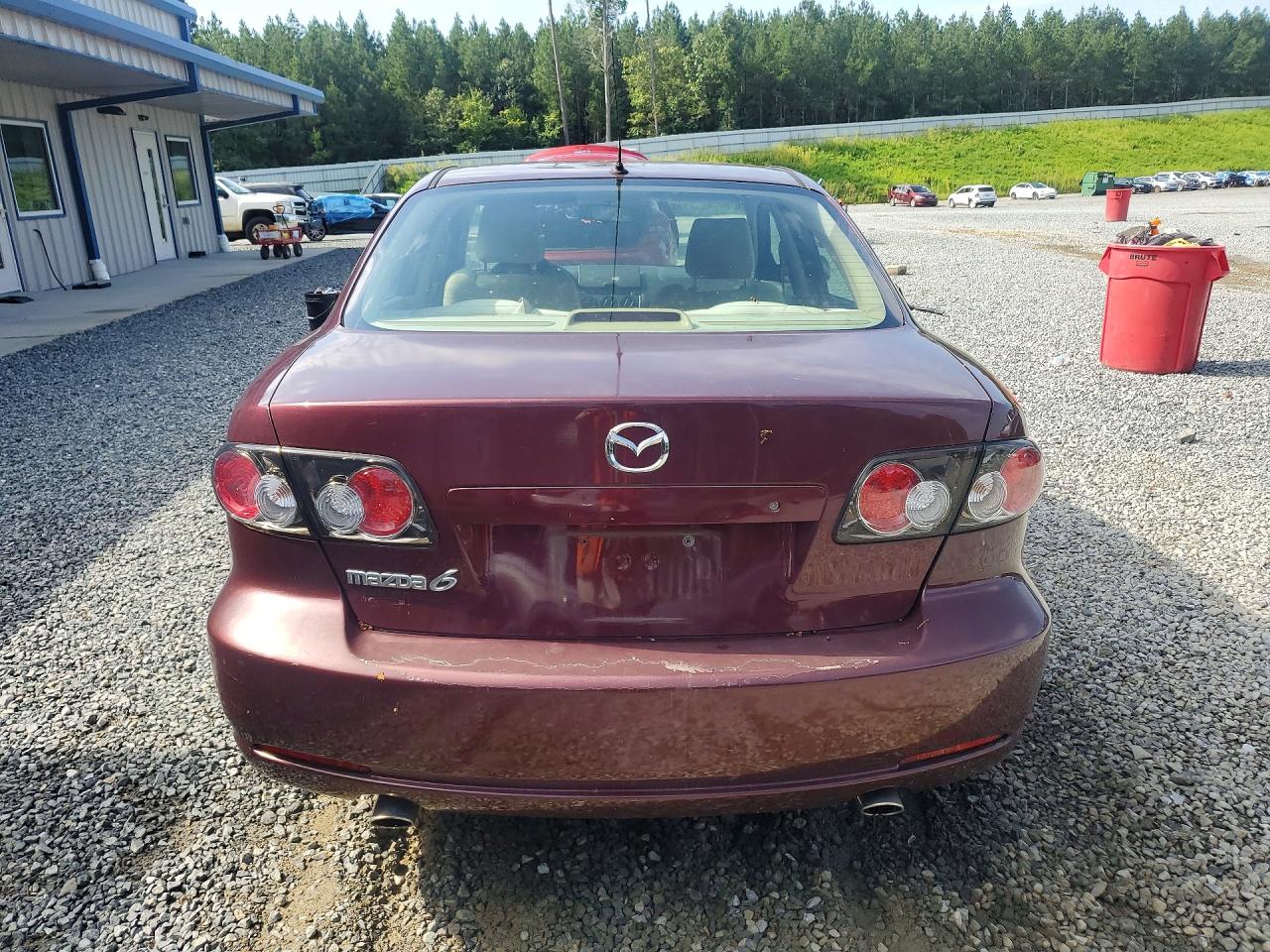 2008 Mazda 6 I Бордовый vin: 1YVHP80C785M32830