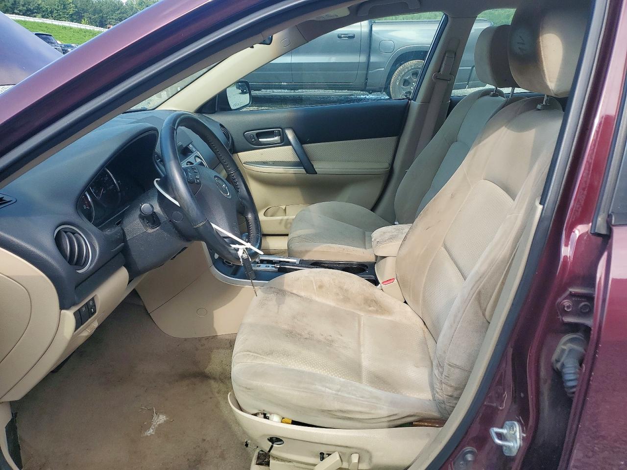 2008 Mazda 6 I Бордовый vin: 1YVHP80C785M32830