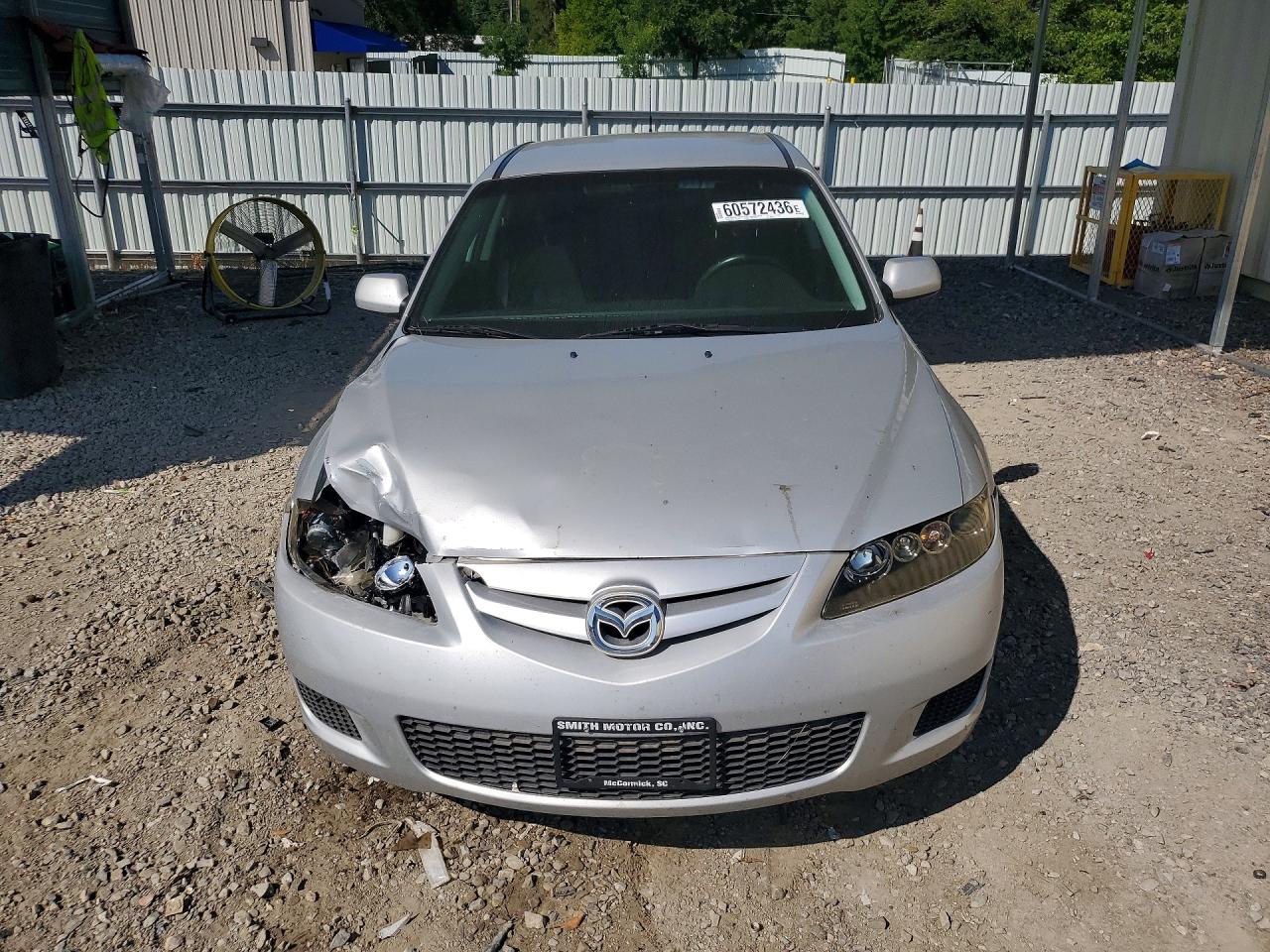 2008 Mazda 6 I Silver vin: 1YVHP80C785M38739