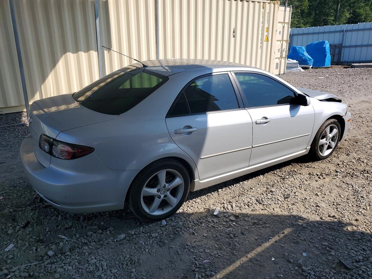 2008 Mazda 6 I Silver vin: 1YVHP80C785M38739