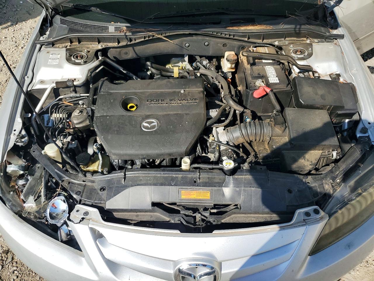 2008 Mazda 6 I Silver vin: 1YVHP80C785M38739
