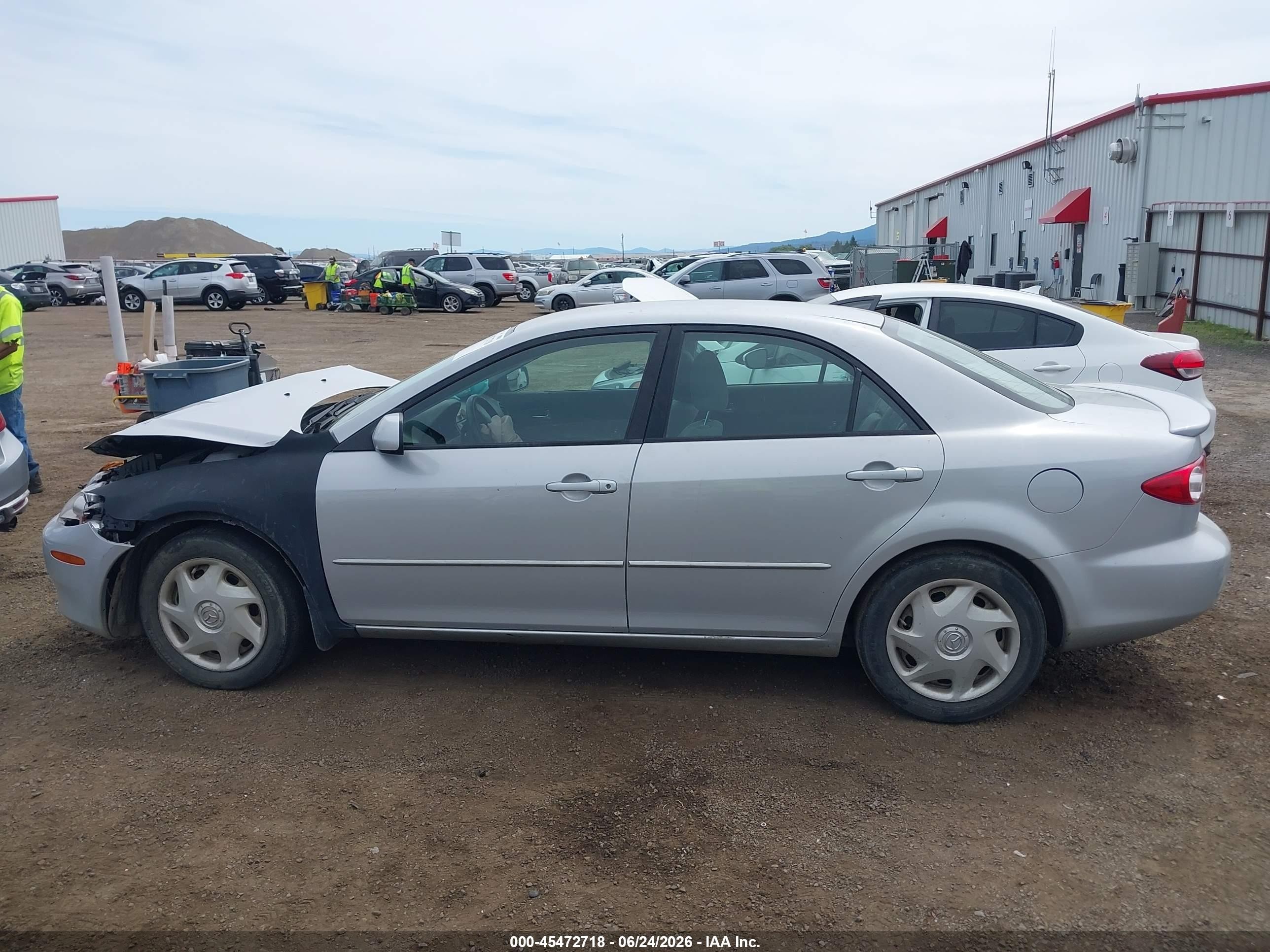 2003 Mazda Mazda6 I Silver vin: 1YVHP80C835M28360
