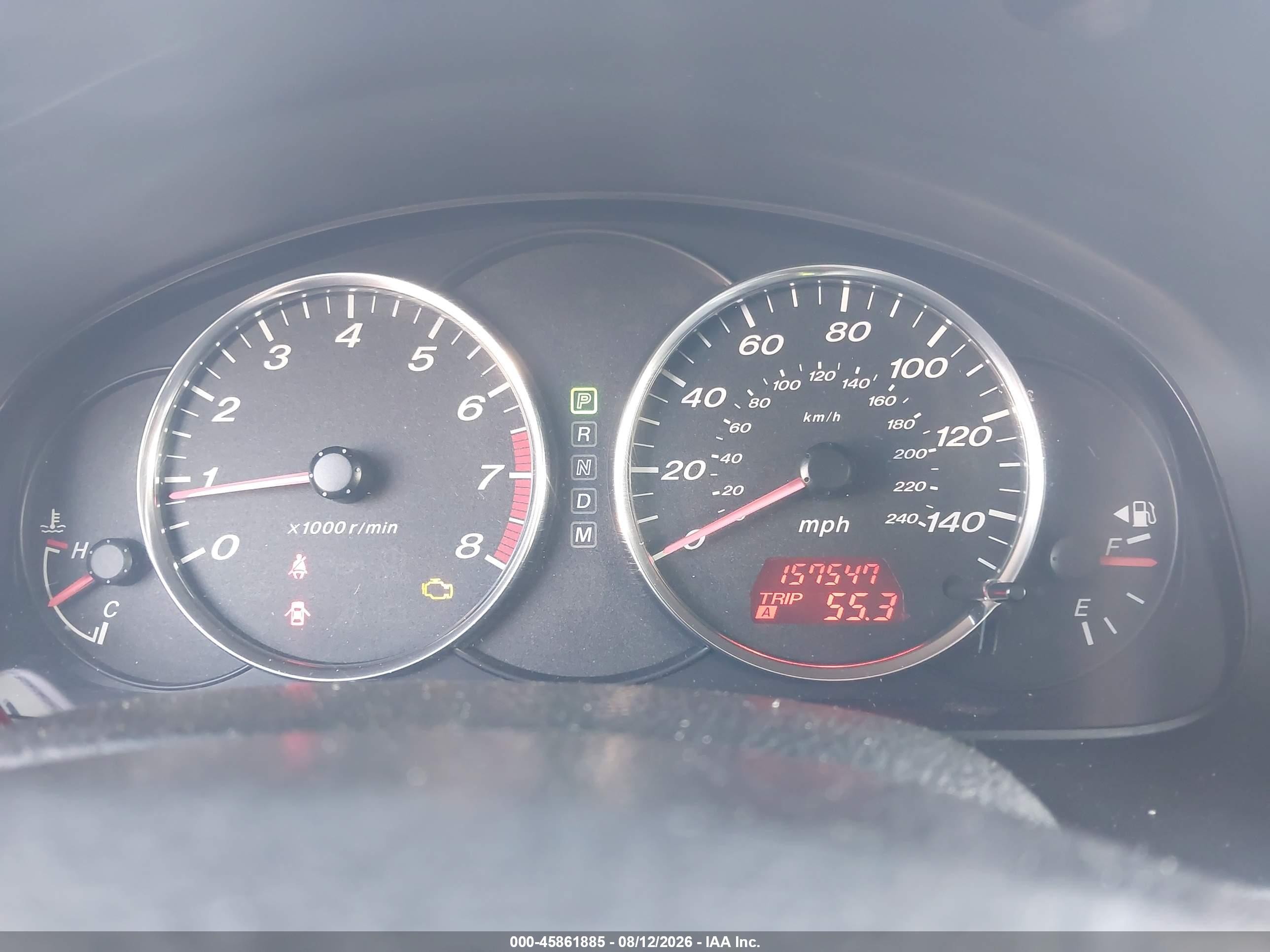 2007 Mazda Mazda6 I Sport Ve Gray vin: 1YVHP80C875M53829