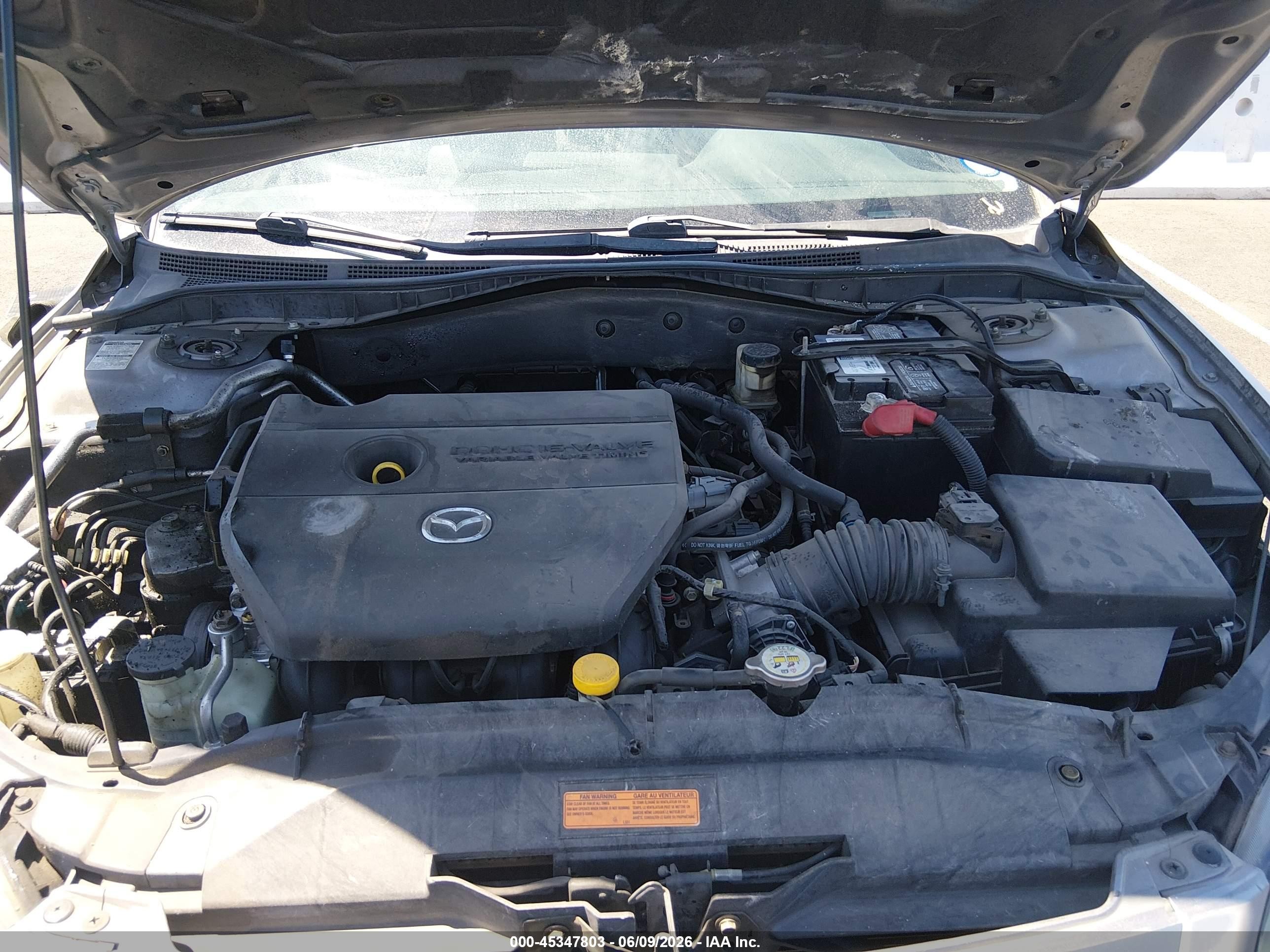 2008 Mazda Mazda6 I Sport Ve Серый vin: 1YVHP80C885M21934