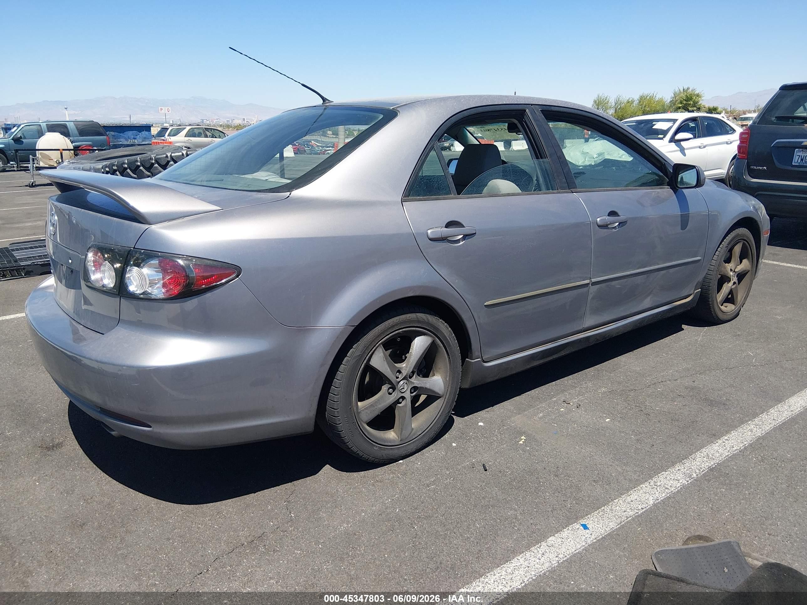 2008 Mazda Mazda6 I Sport Ve Серый vin: 1YVHP80C885M21934