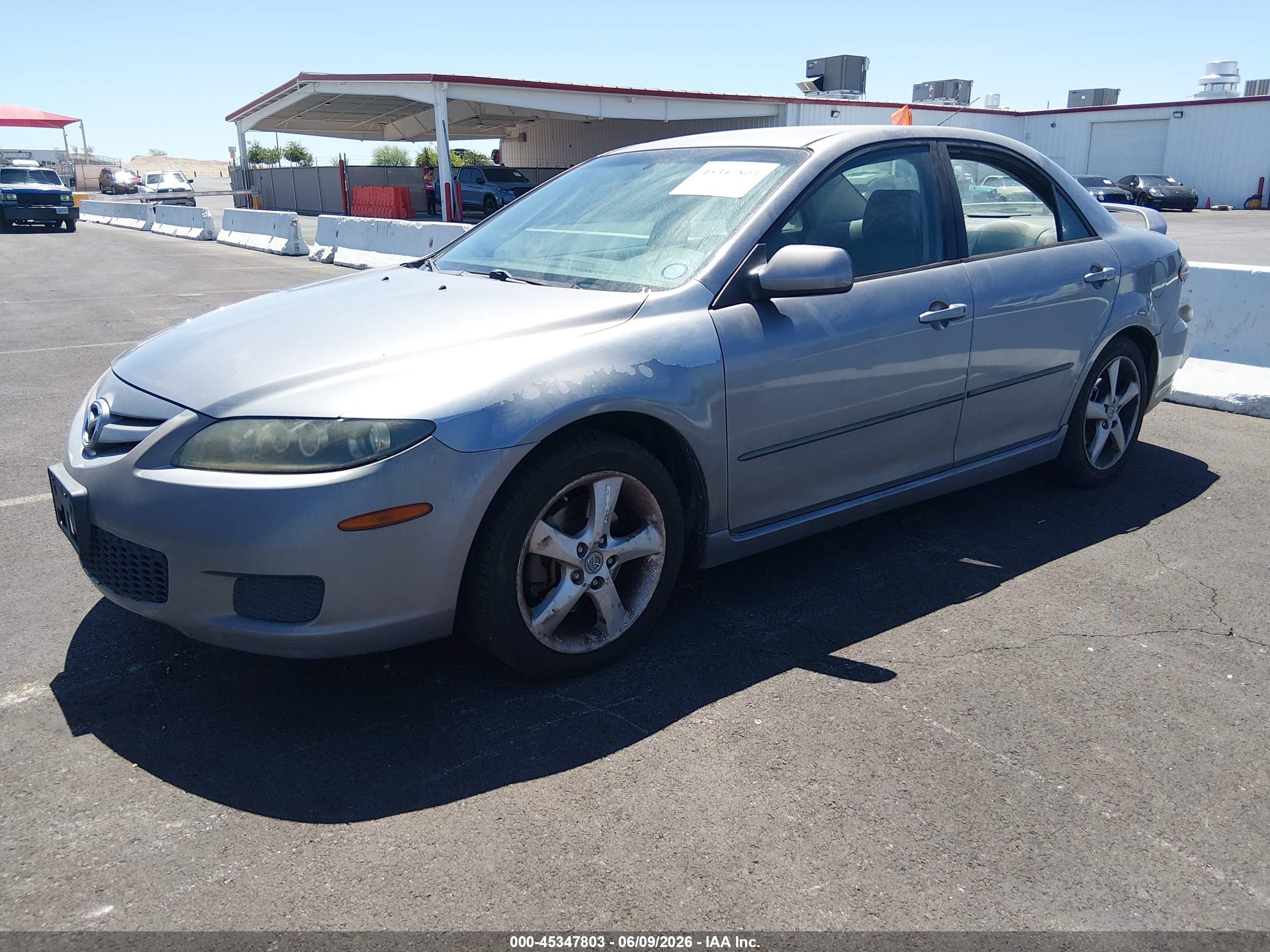 2008 Mazda Mazda6 I Sport Ve Серый vin: 1YVHP80C885M21934