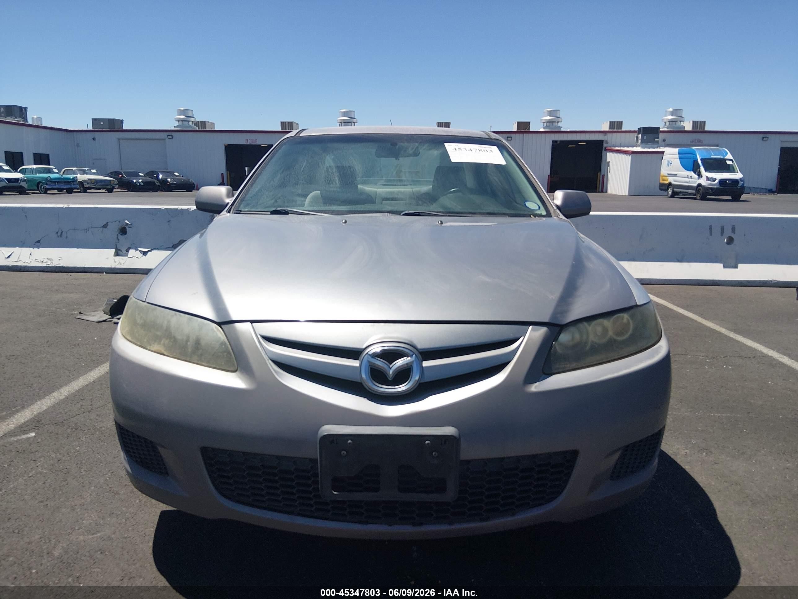 2008 Mazda Mazda6 I Sport Ve Серый vin: 1YVHP80C885M21934