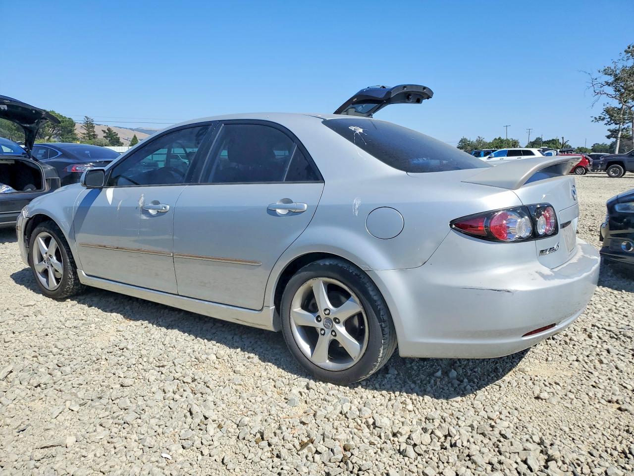 2008 Mazda 6 I Silver vin: 1YVHP80C885M32951