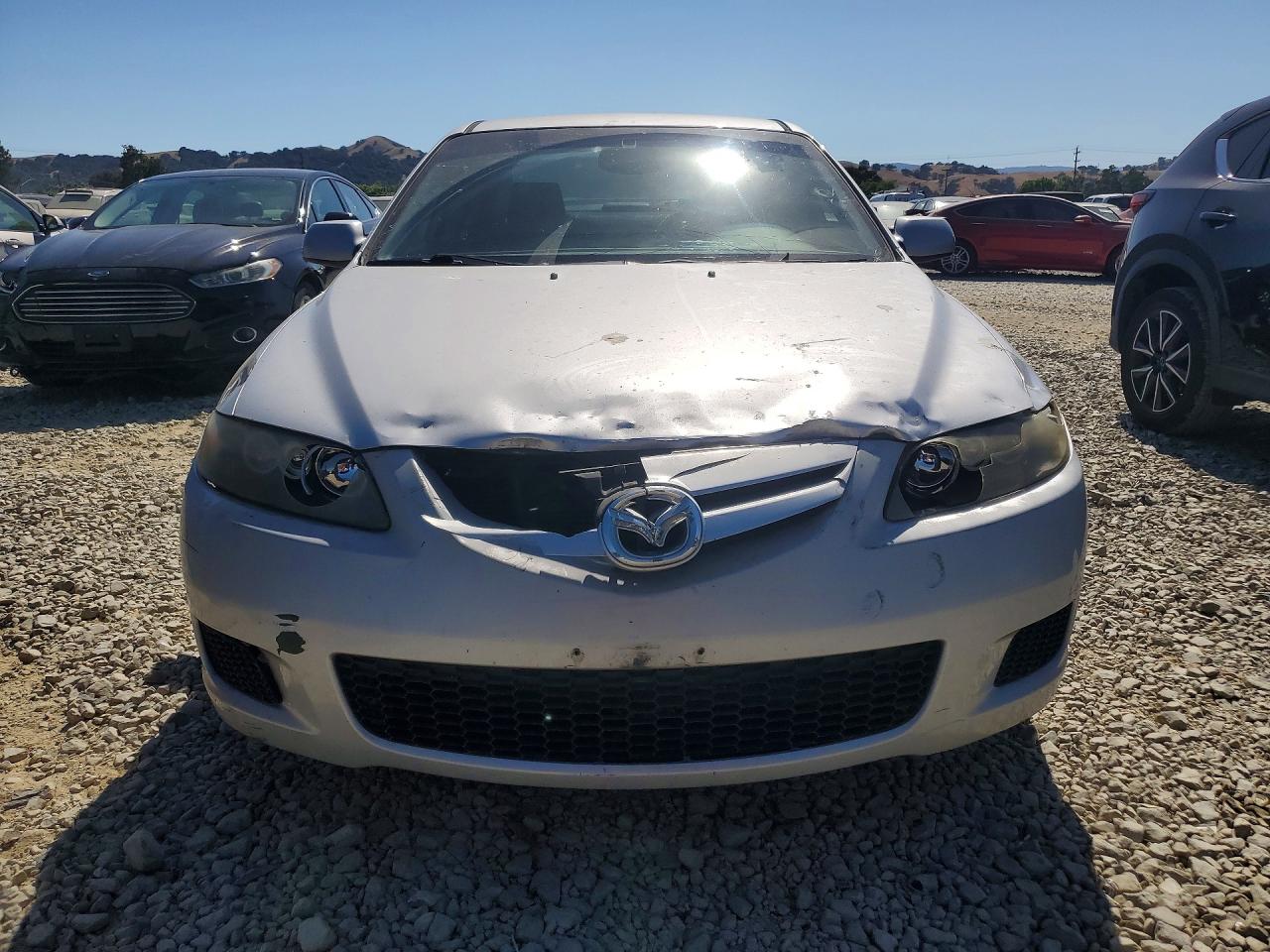 2008 Mazda 6 I Silver vin: 1YVHP80C885M32951