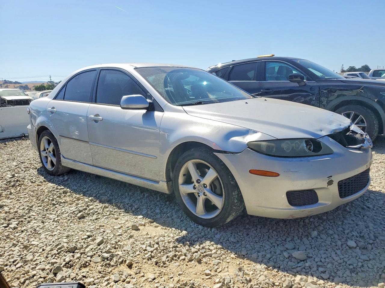2008 Mazda 6 I Silver vin: 1YVHP80C885M32951