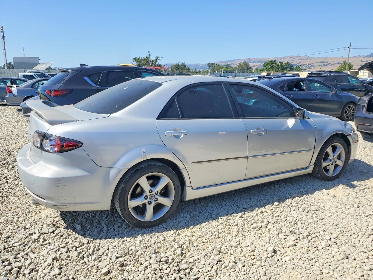 2008 Mazda 6 I Silver vin: 1YVHP80C885M32951