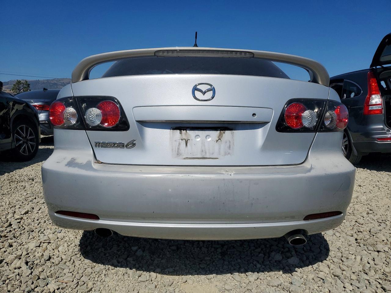 2008 Mazda 6 I Silver vin: 1YVHP80C885M32951