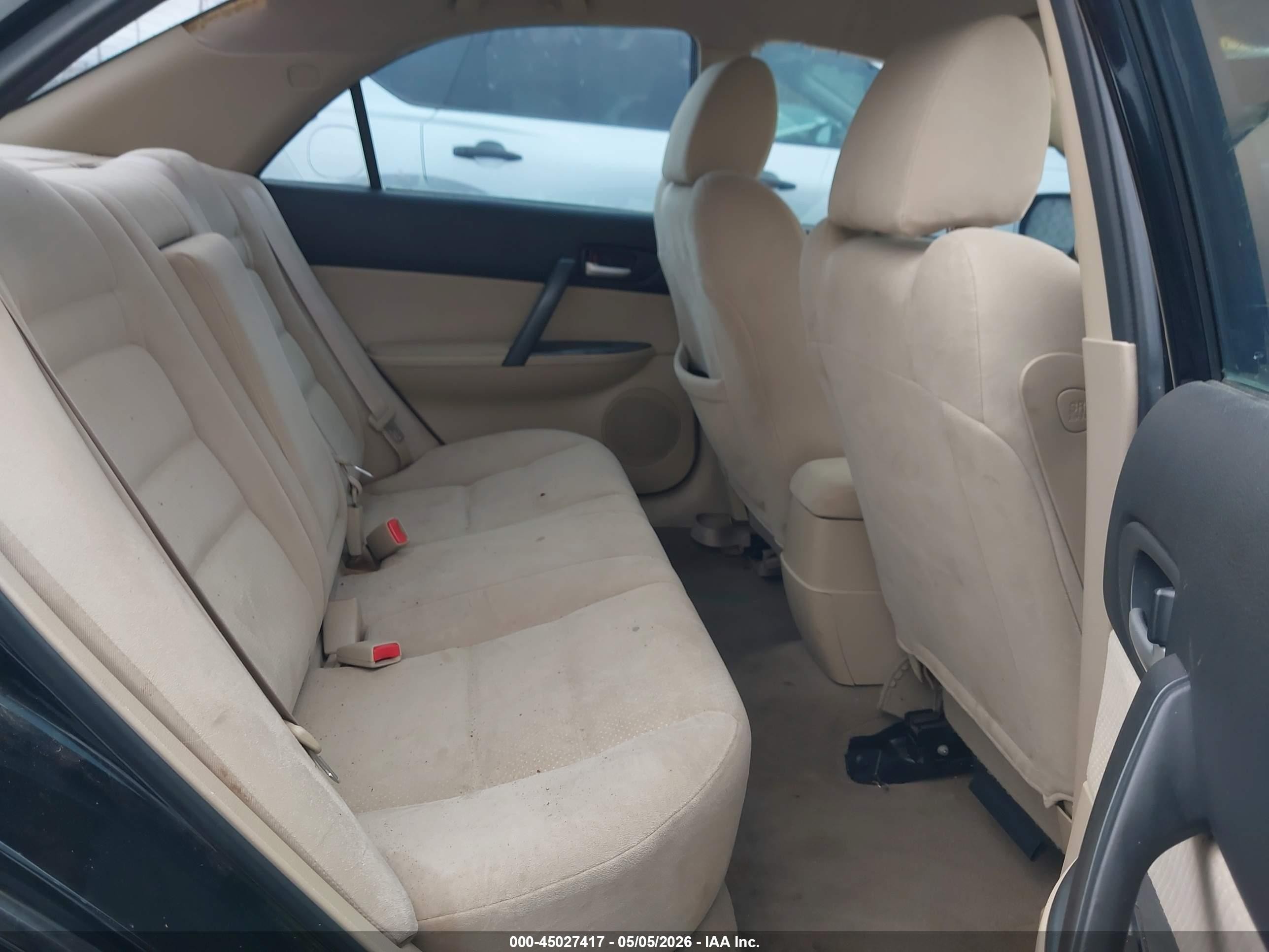2008 Mazda Mazda6 I Sport Ve Черный vin: 1YVHP80C885M37082