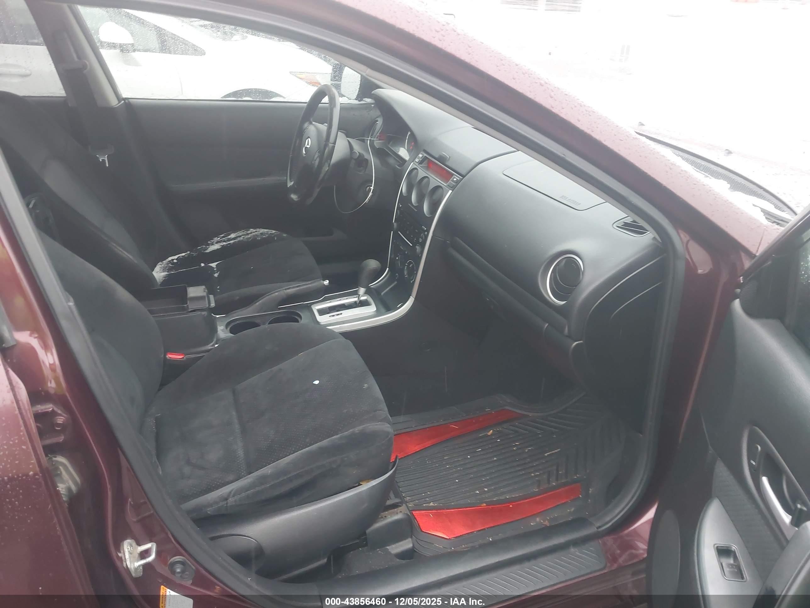 2008 Mazda Mazda6 I Sport Ve Красный vin: 1YVHP80C885M42105