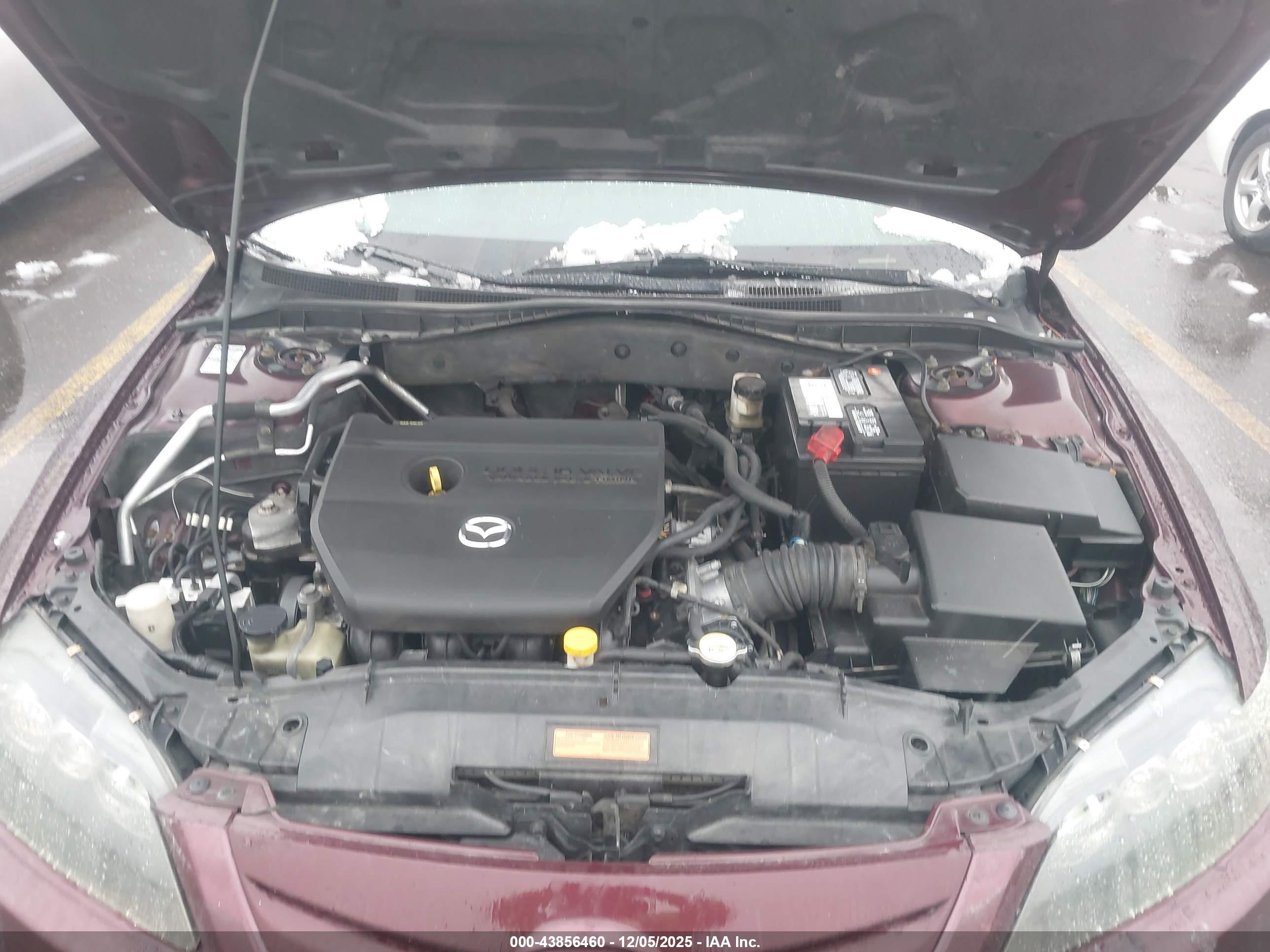 2008 Mazda Mazda6 I Sport Ve Красный vin: 1YVHP80C885M42105
