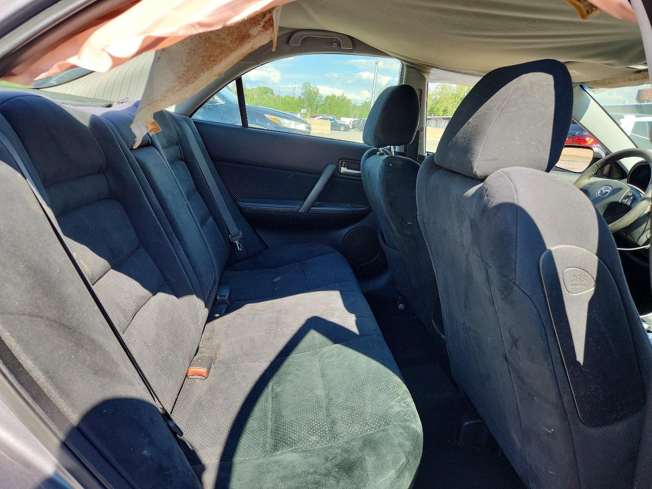 2008 Mazda 6 I Gray vin: 1YVHP80C885M44095